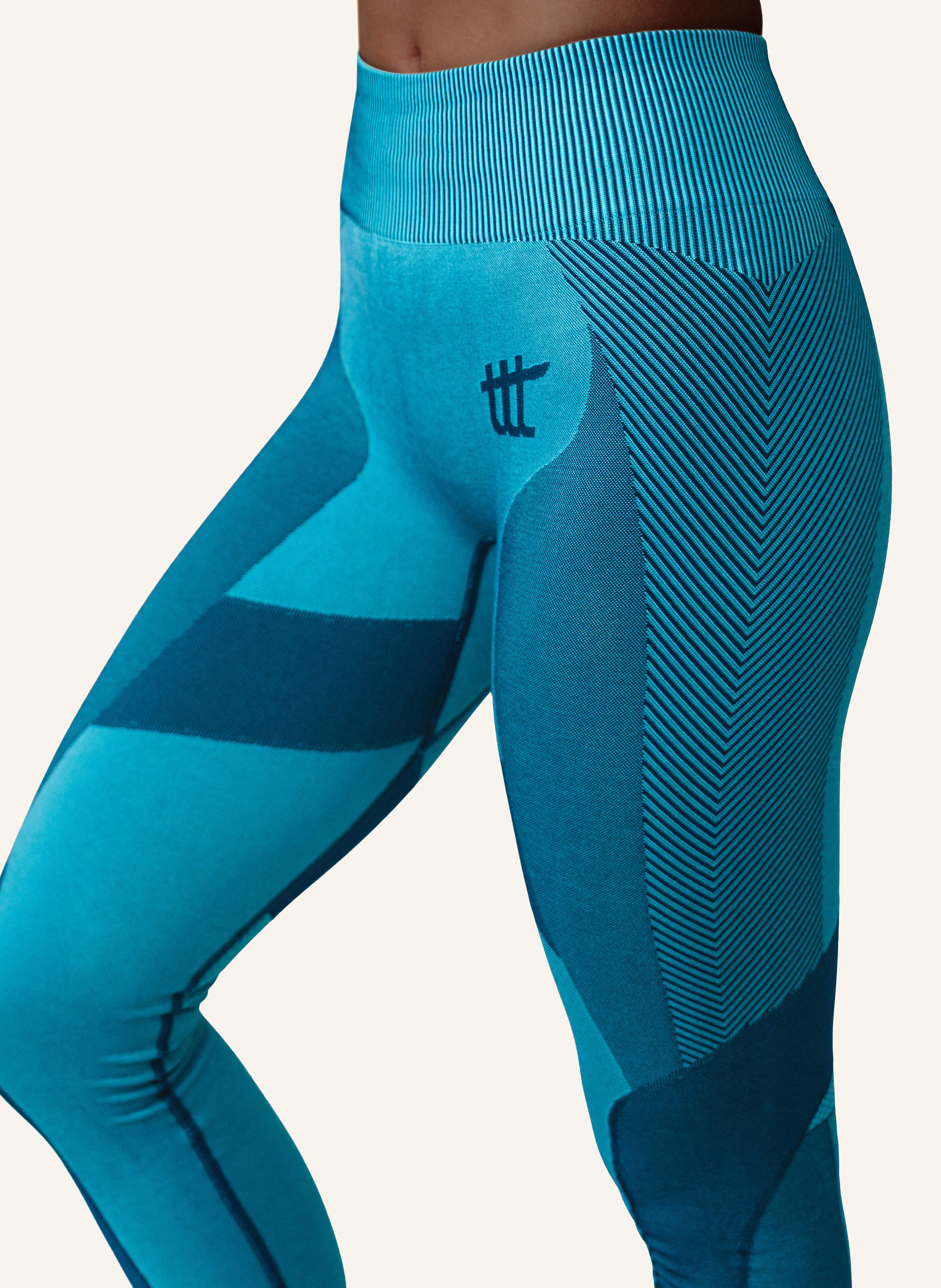 Thumbnail - To The Top Leggings Seamless blau