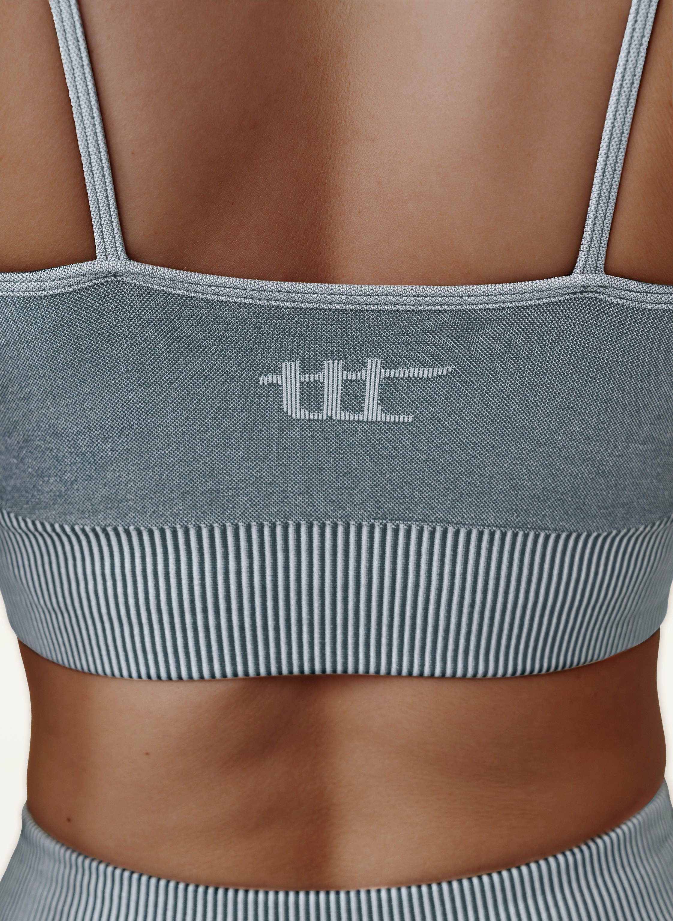 Thumbnail - To The Top Sports Bra Seamless Light grau