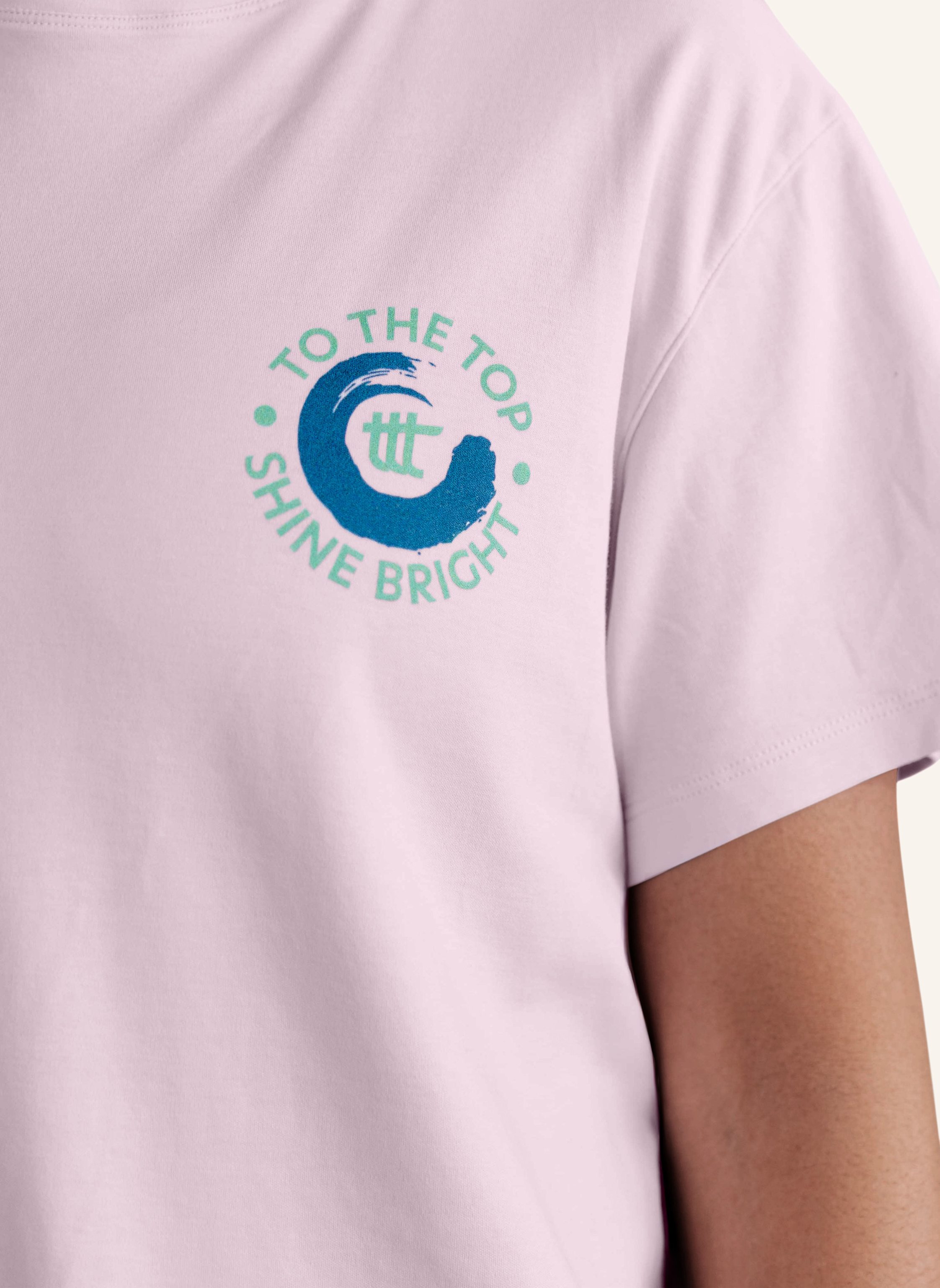 Thumbnail - To The Top T-Shirt Arty lila