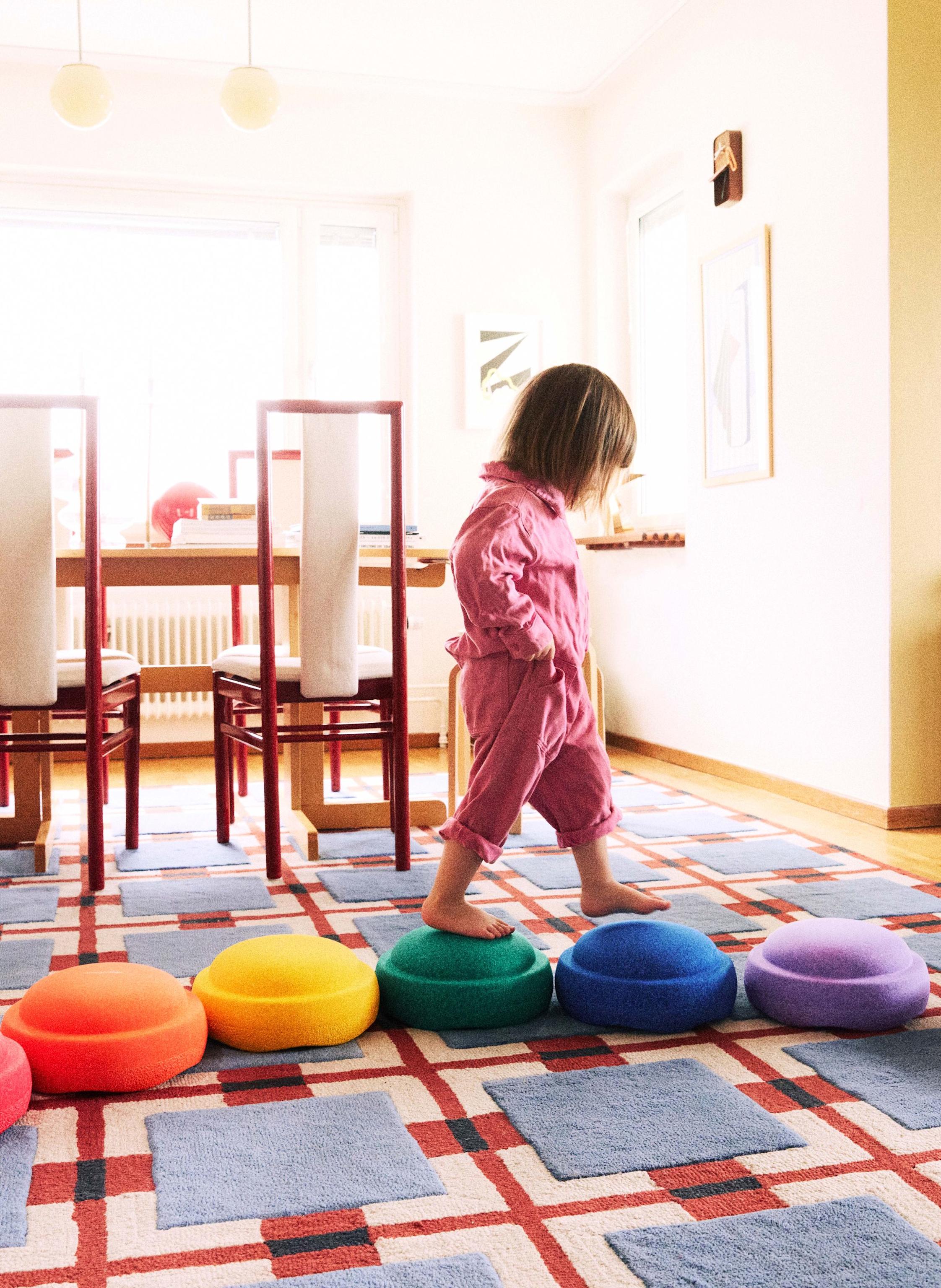 Thumbnail - Stapelstein Set Regenbogen rot