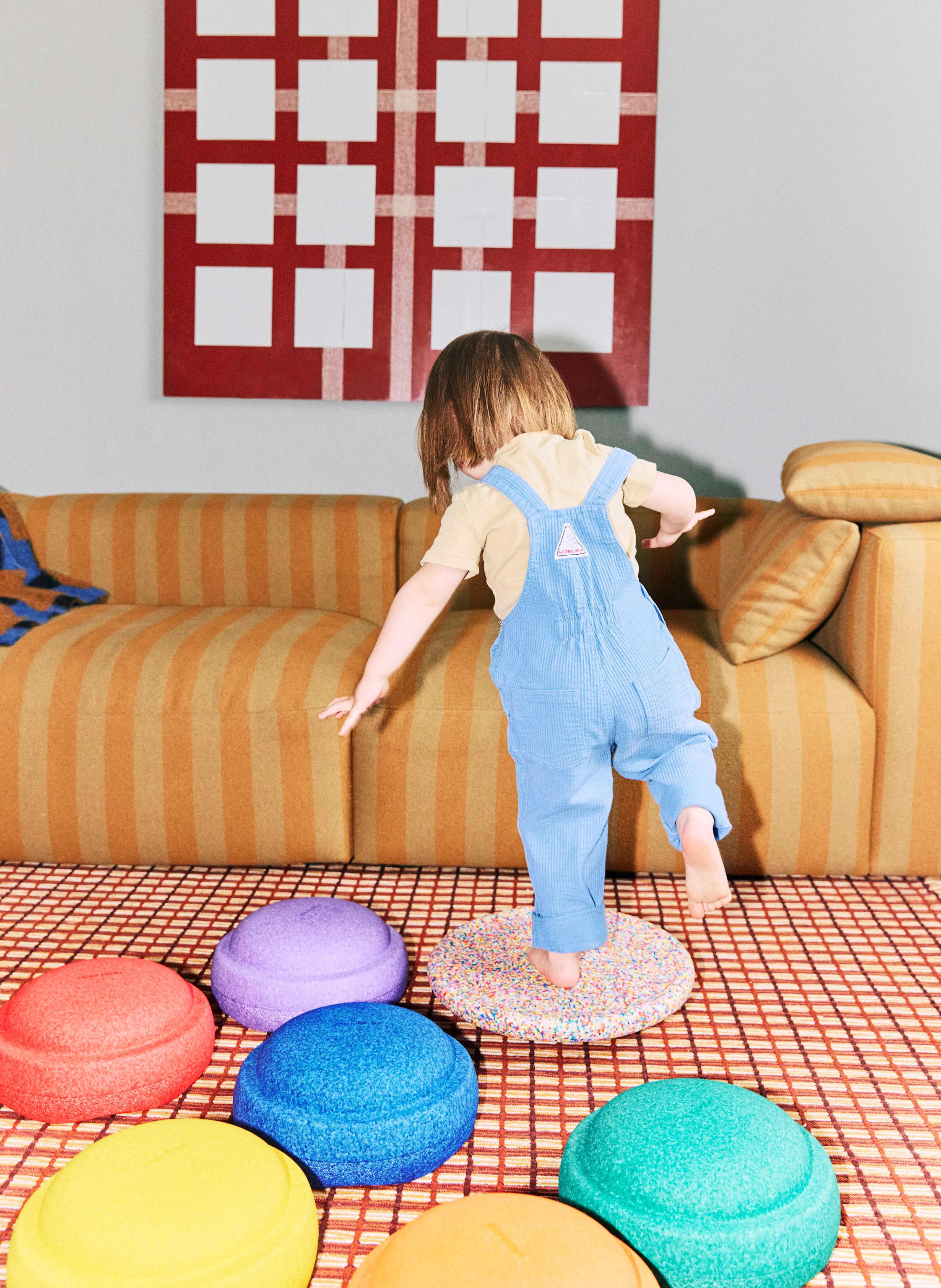 Thumbnail - Stapelstein Set Regenbogen rot