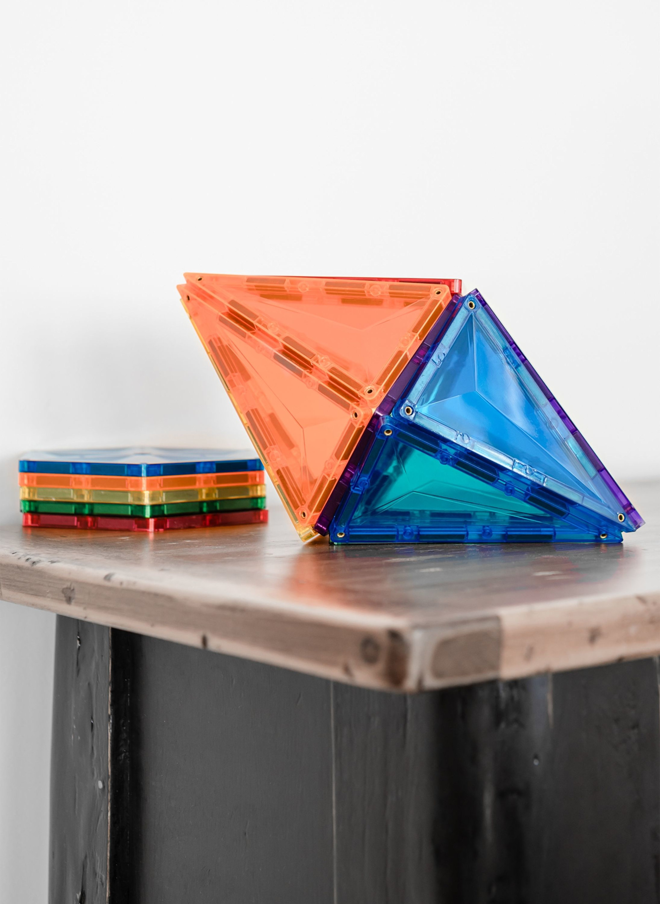 Thumbnail - Connetix Geometrie-Set Regenbogen lila