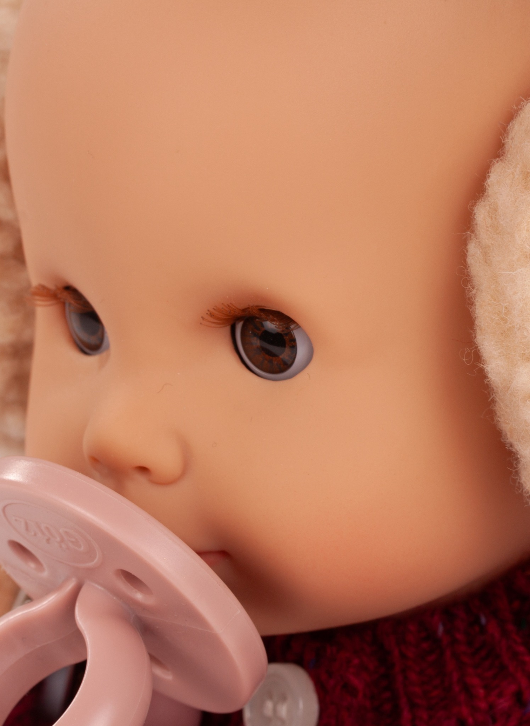 Thumbnail - Götz Babypuppe Jubilee Sleepy Aquini rot