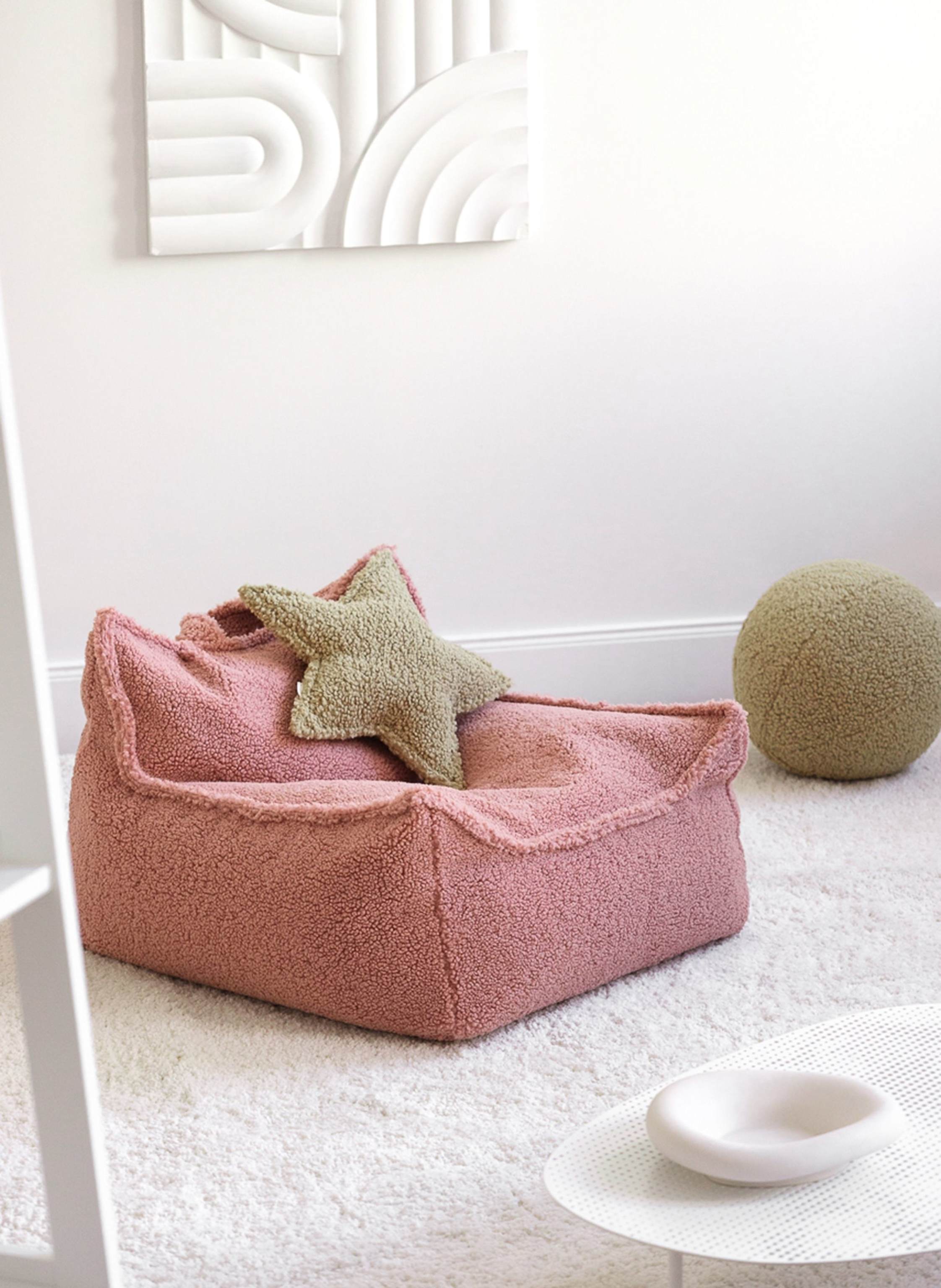 Thumbnail - Wigiwama Sitzsack Sessel rosa