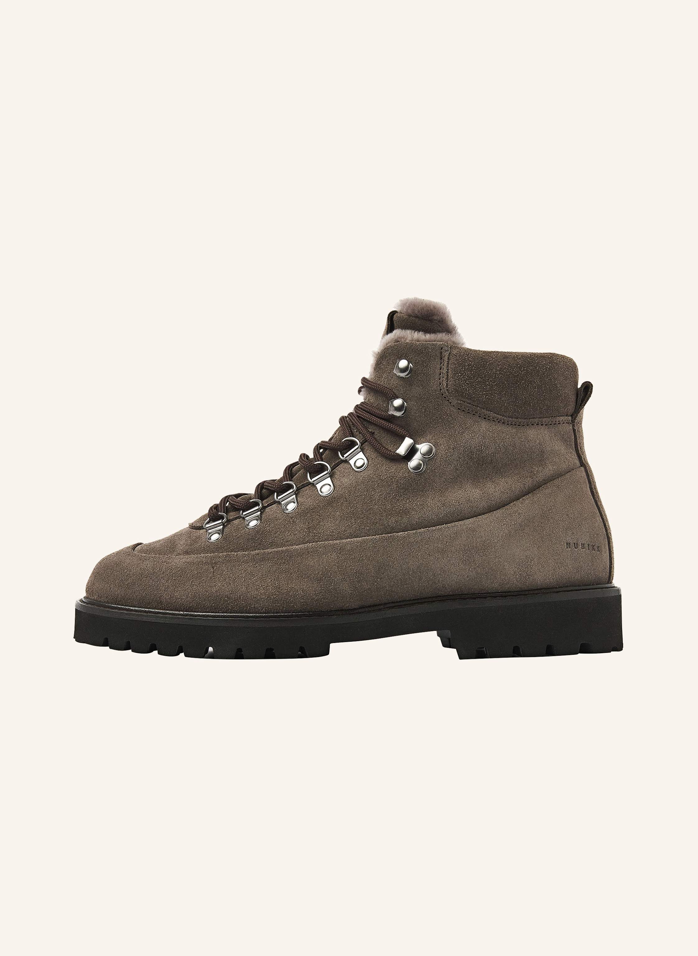 Thumbnail - Nubikk Schnürboots Logan Chad Fur grau