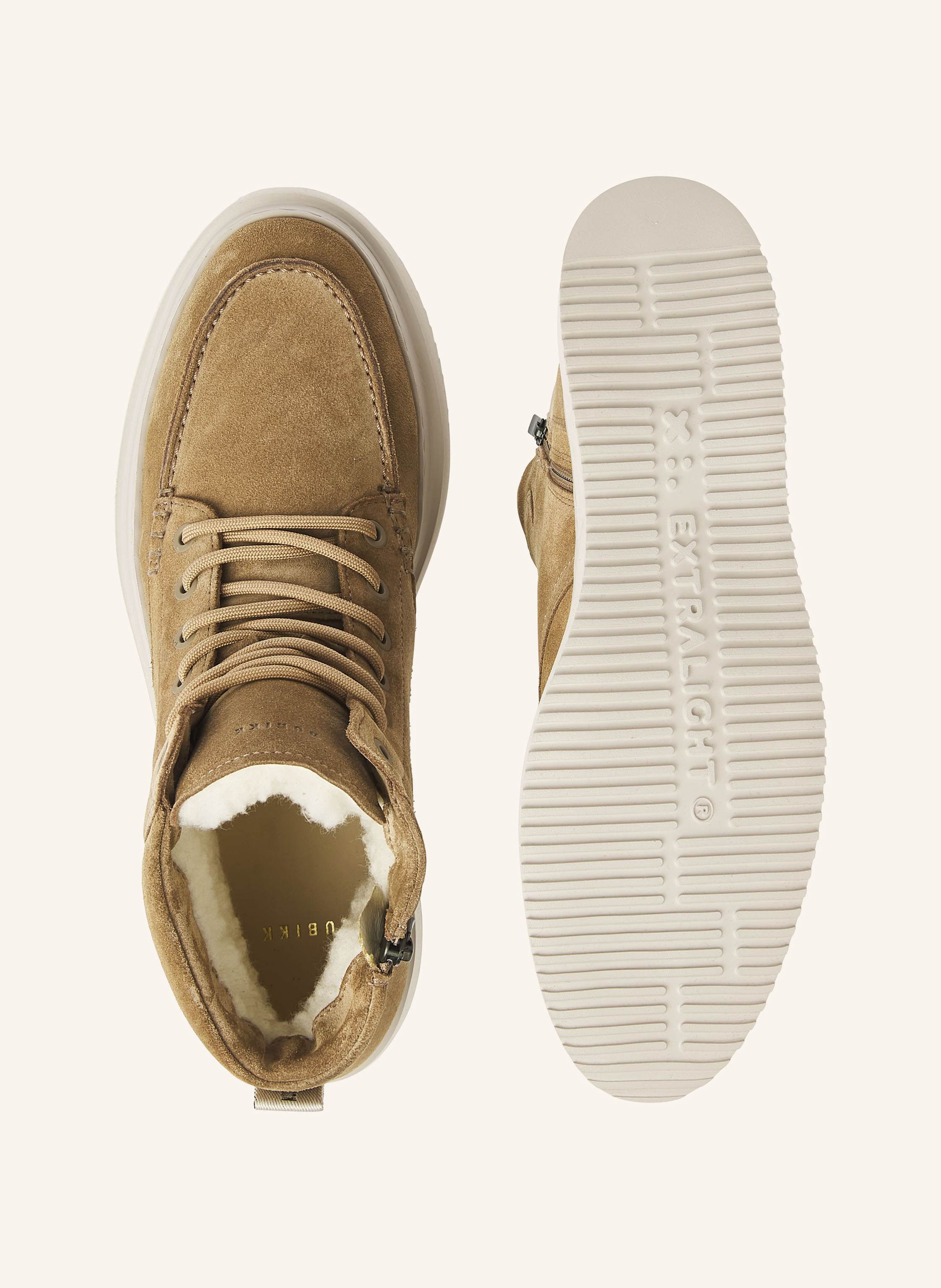 Thumbnail - Nubikk Schnürboots Jonah Arctic Fur beige