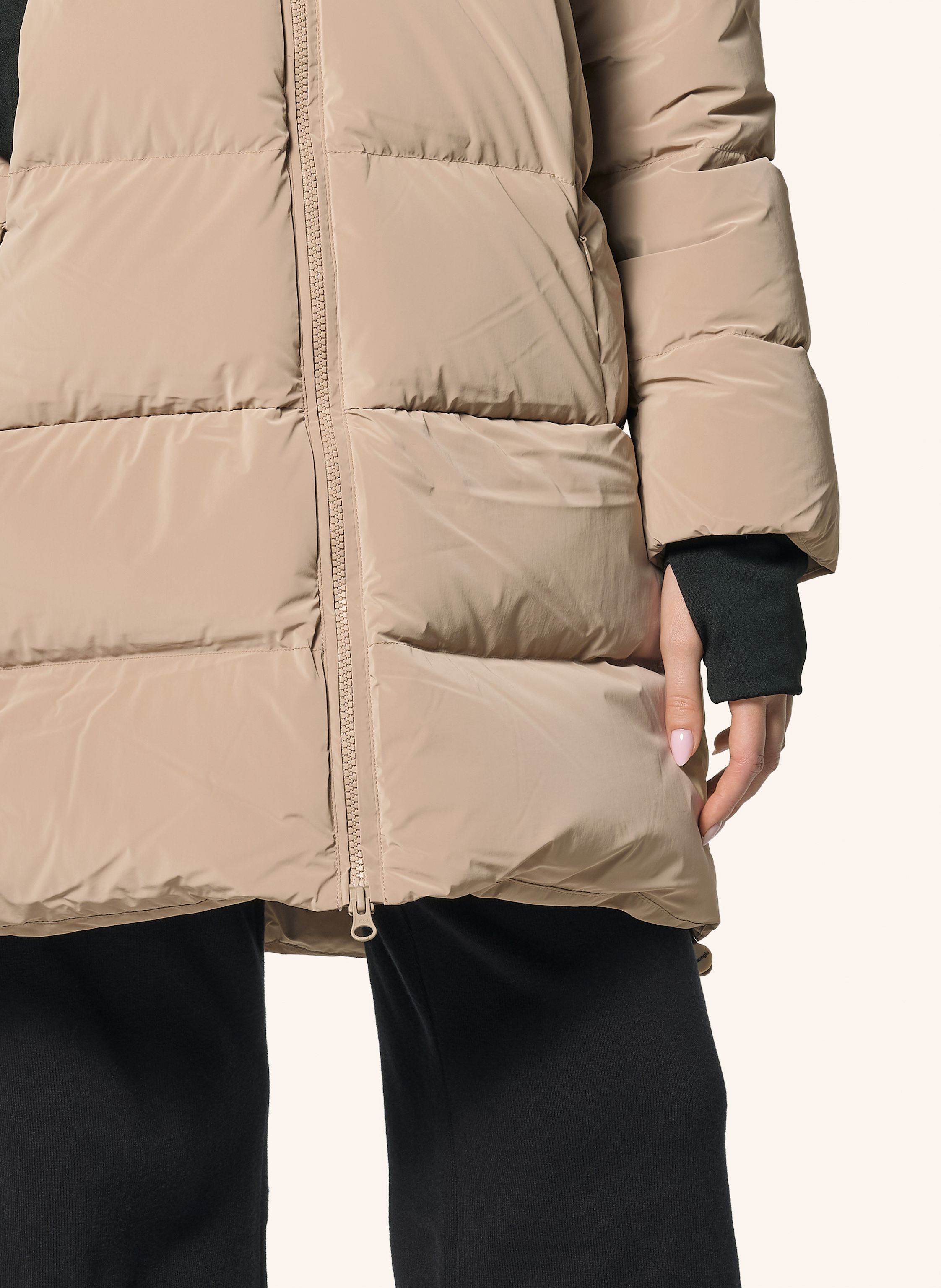 Thumbnail - Bomboogie Daunenmantel Stockholm beige