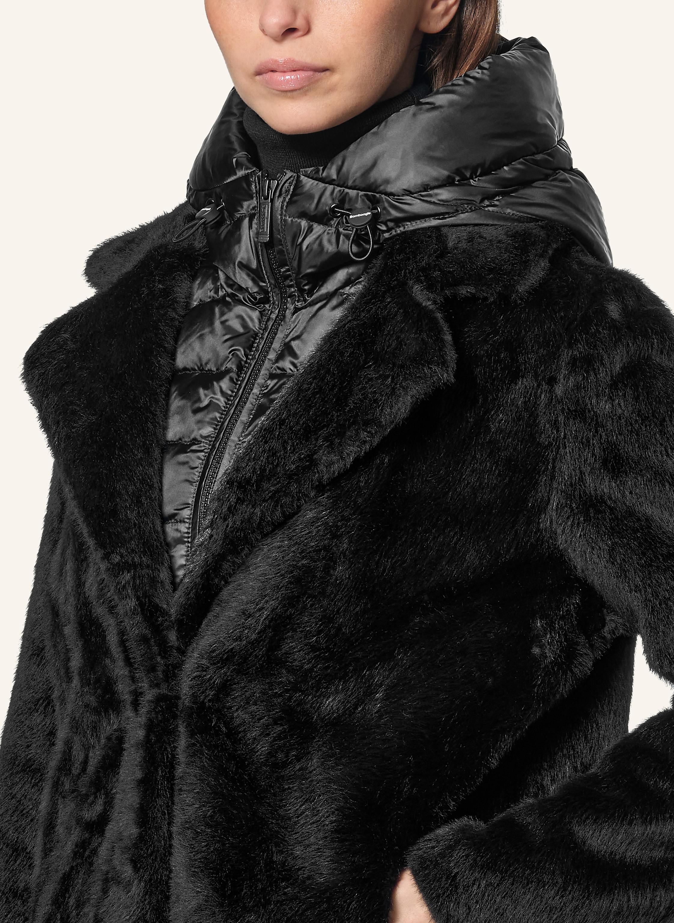 Thumbnail - Bomboogie Daunenmantel Odessa schwarz