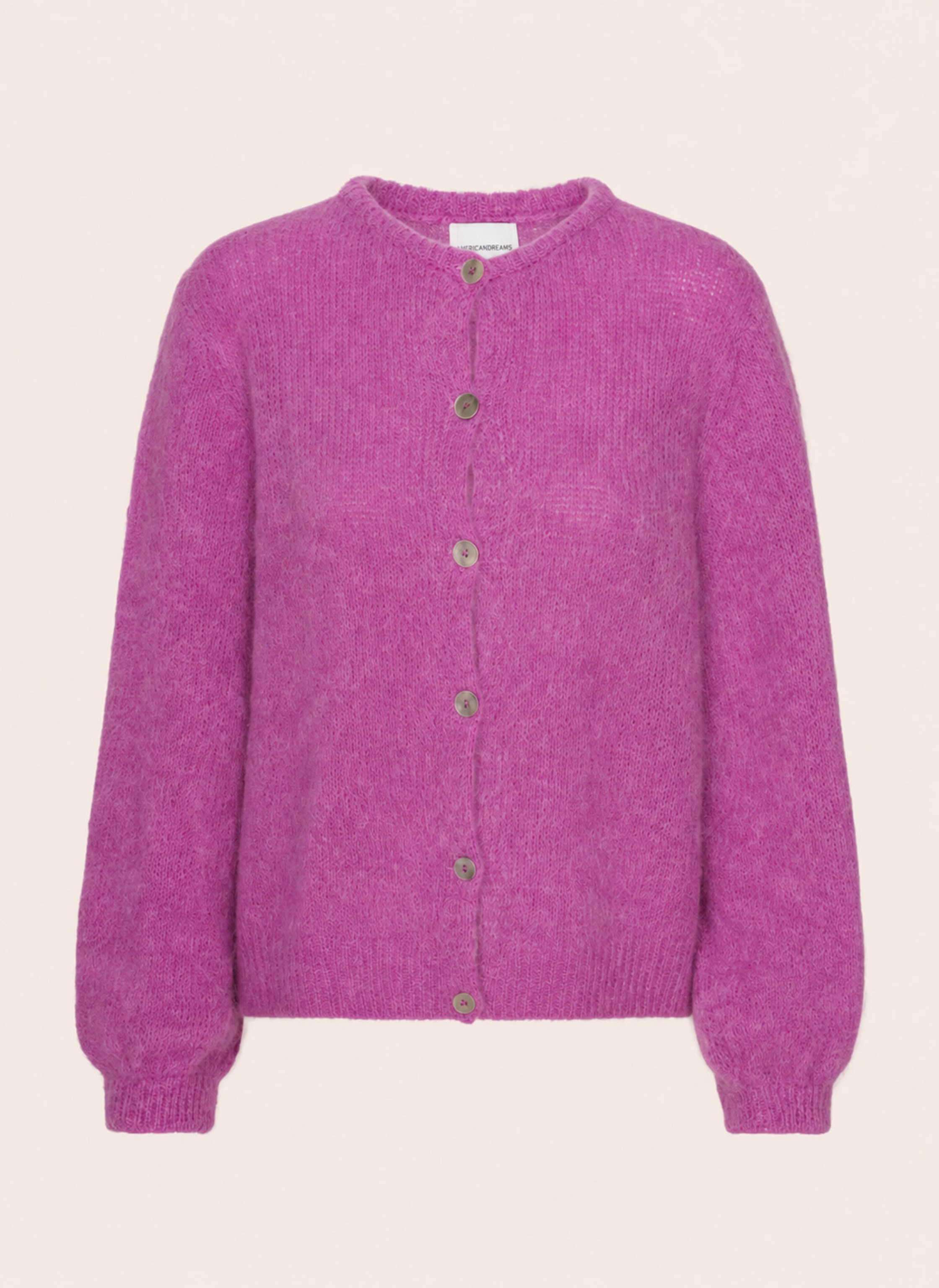 Americandreams Alpaca Cardigan Susan lila