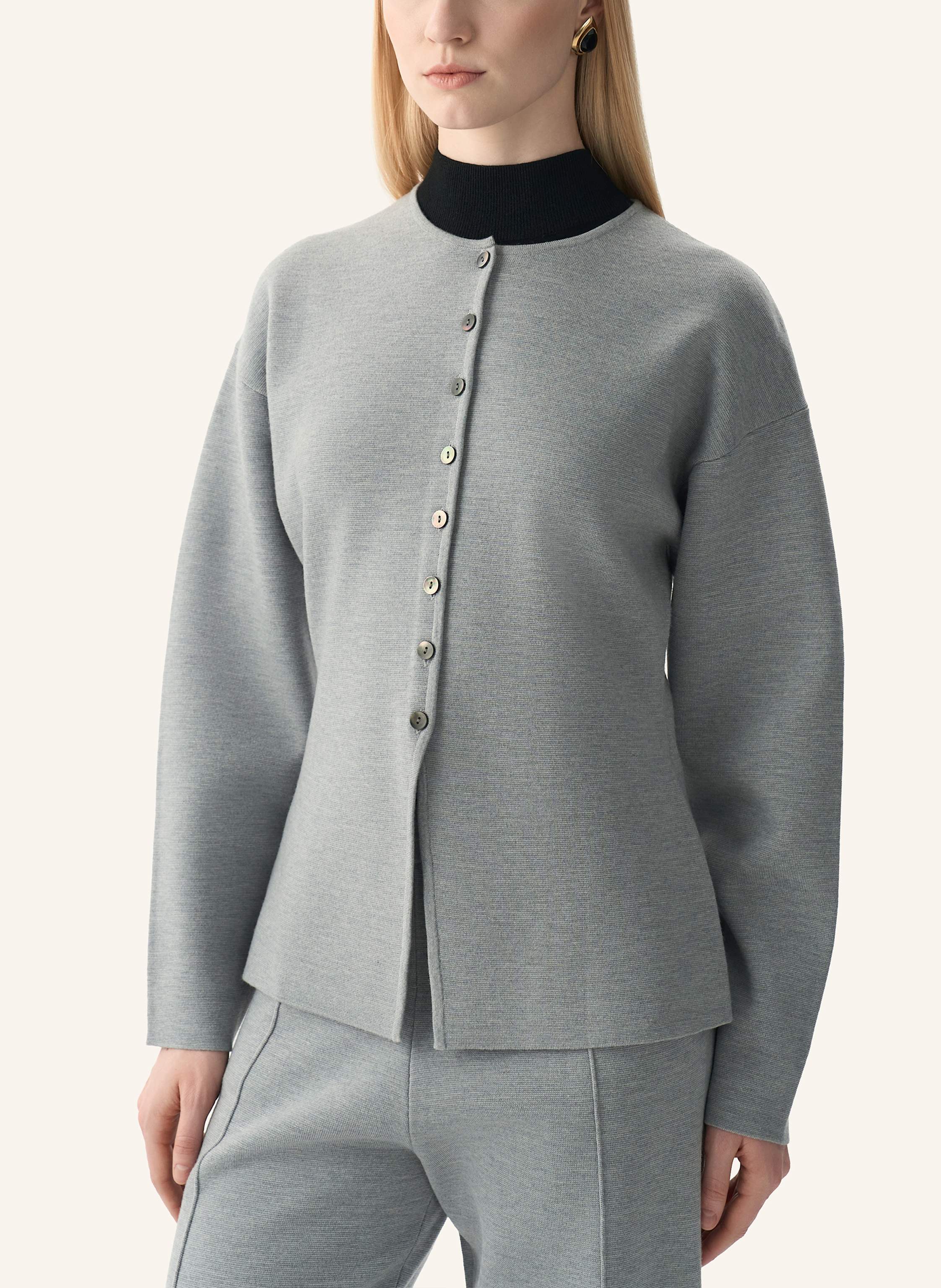 Thumbnail - Pinxit Strickjacke grau