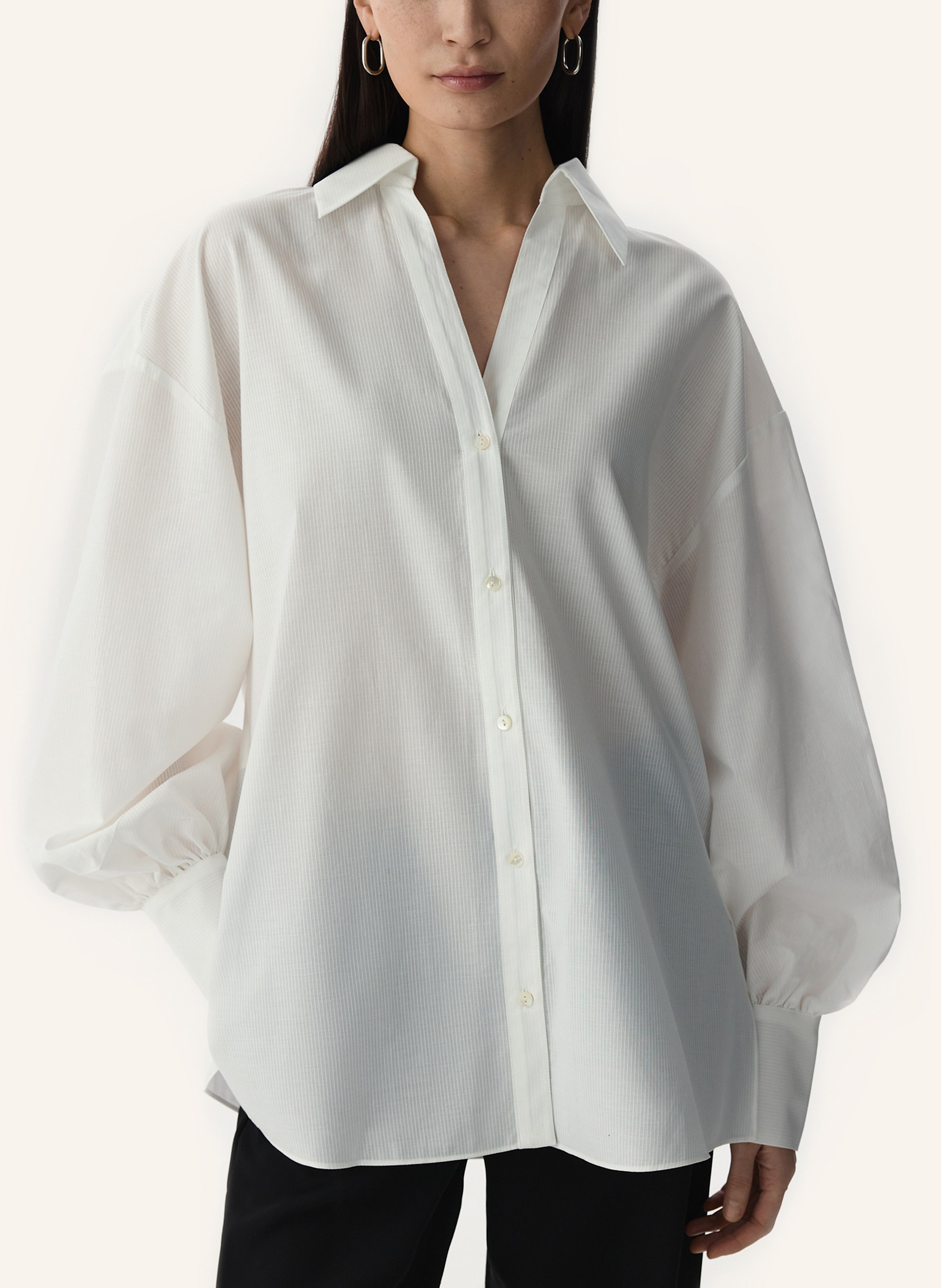 Thumbnail - Pinxit Baumwollhemd weiss