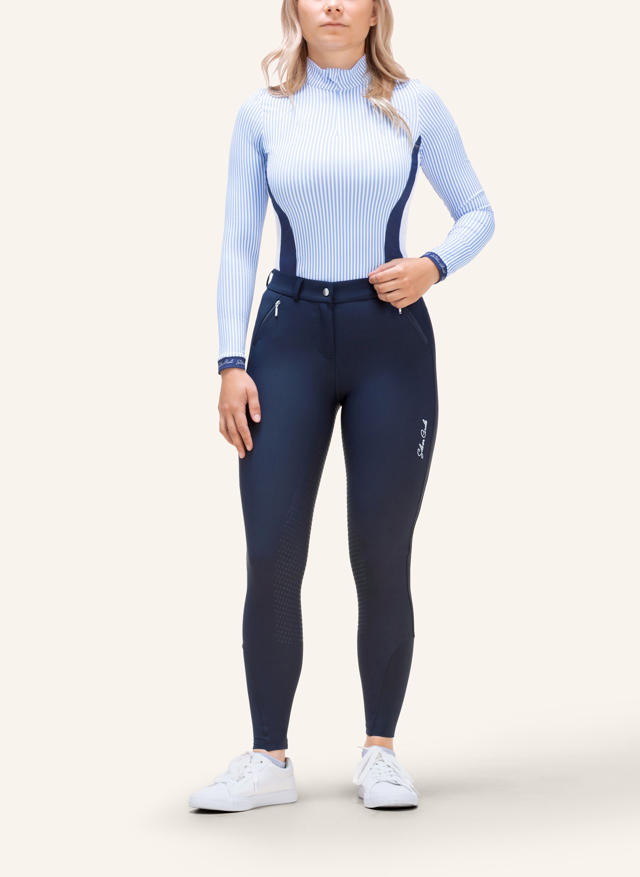 Thumbnail - Silver Circle Reithose Biley Full-Grip blau