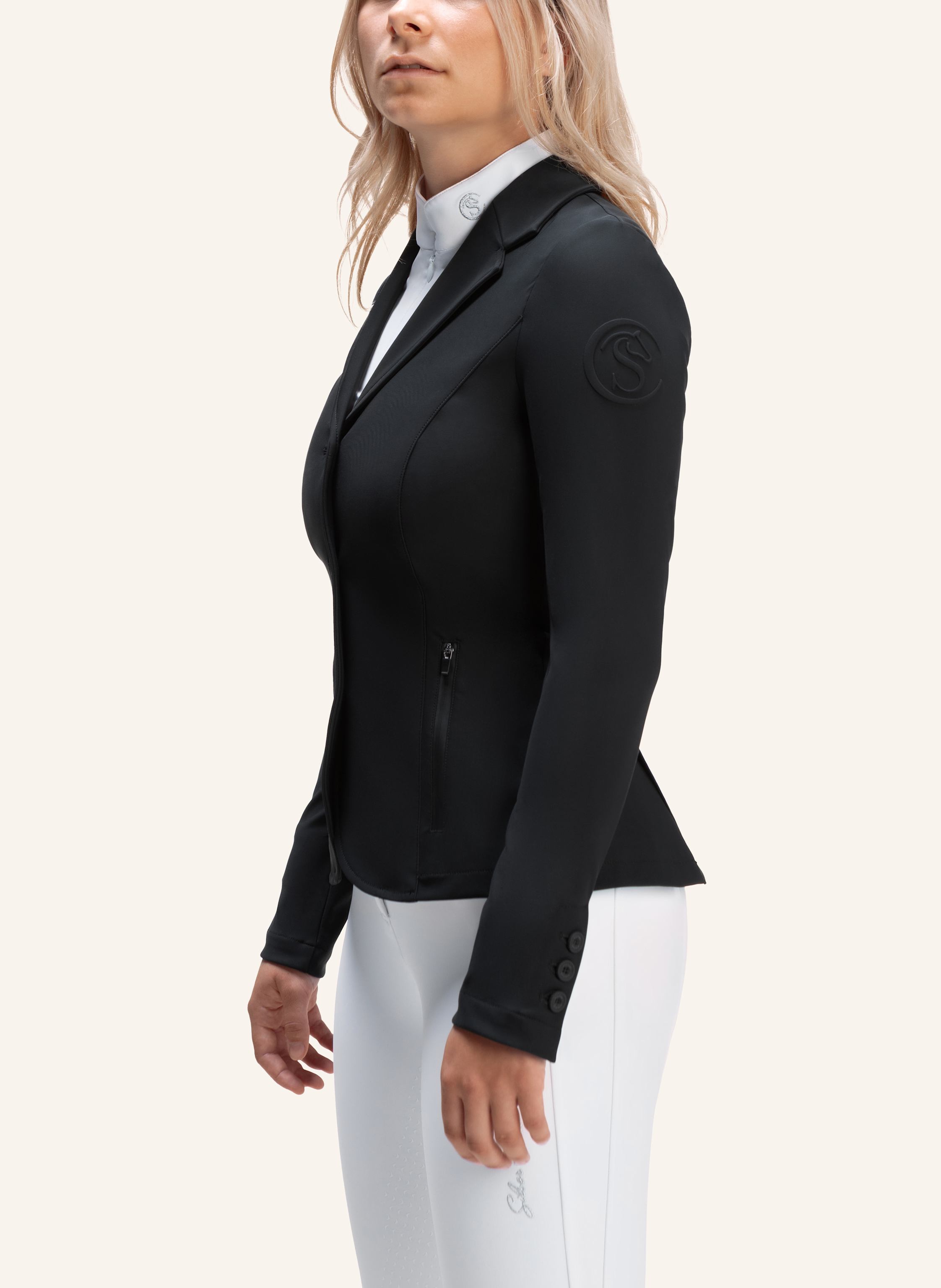 Thumbnail - Silver Circle Turnierjacket Chamica schwarz