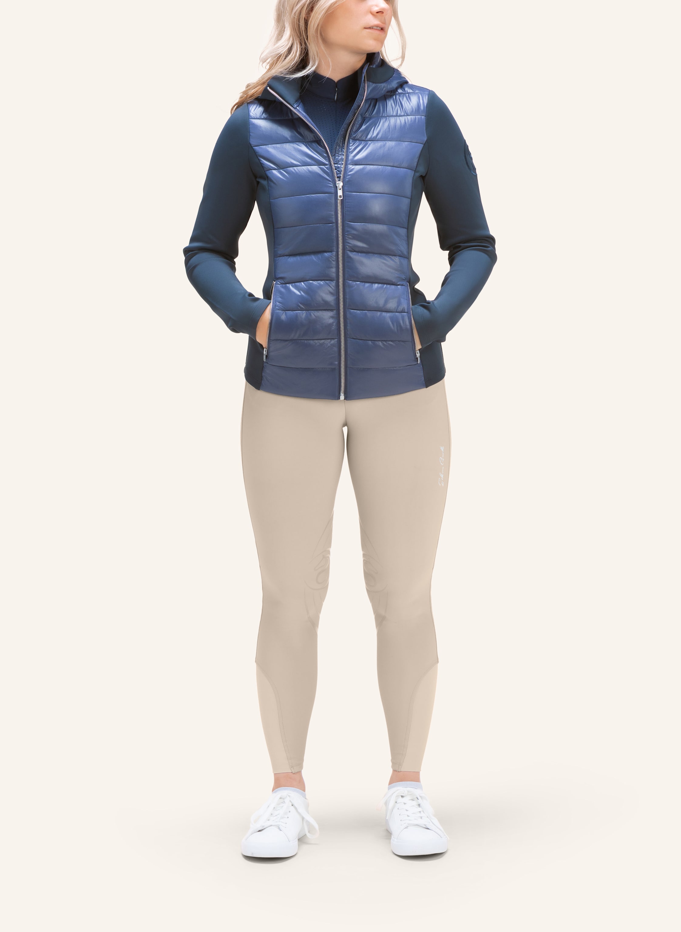 Thumbnail - Silver Circle Active Jacke Conny blau