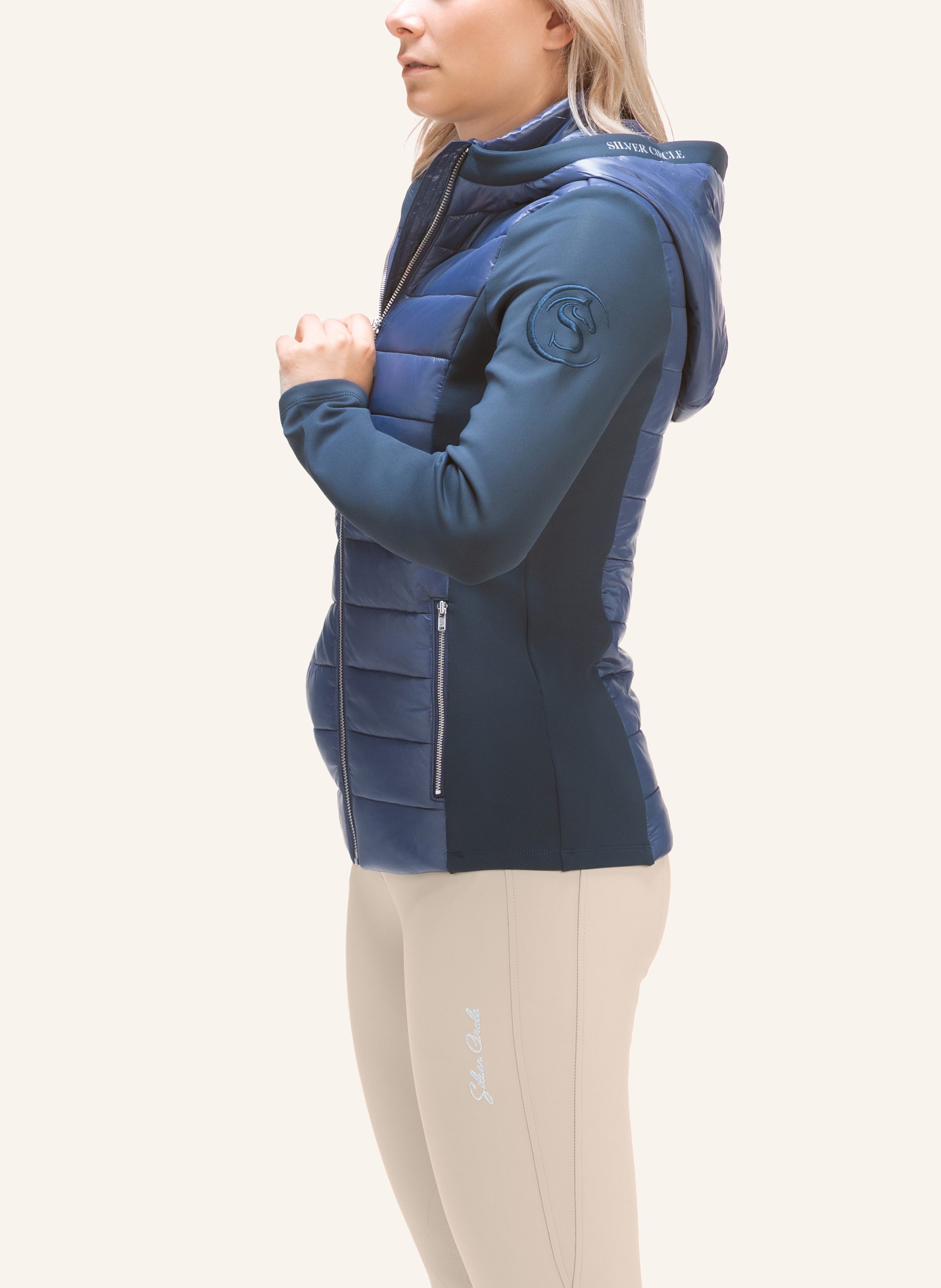 Thumbnail - Silver Circle Active Jacke Conny blau