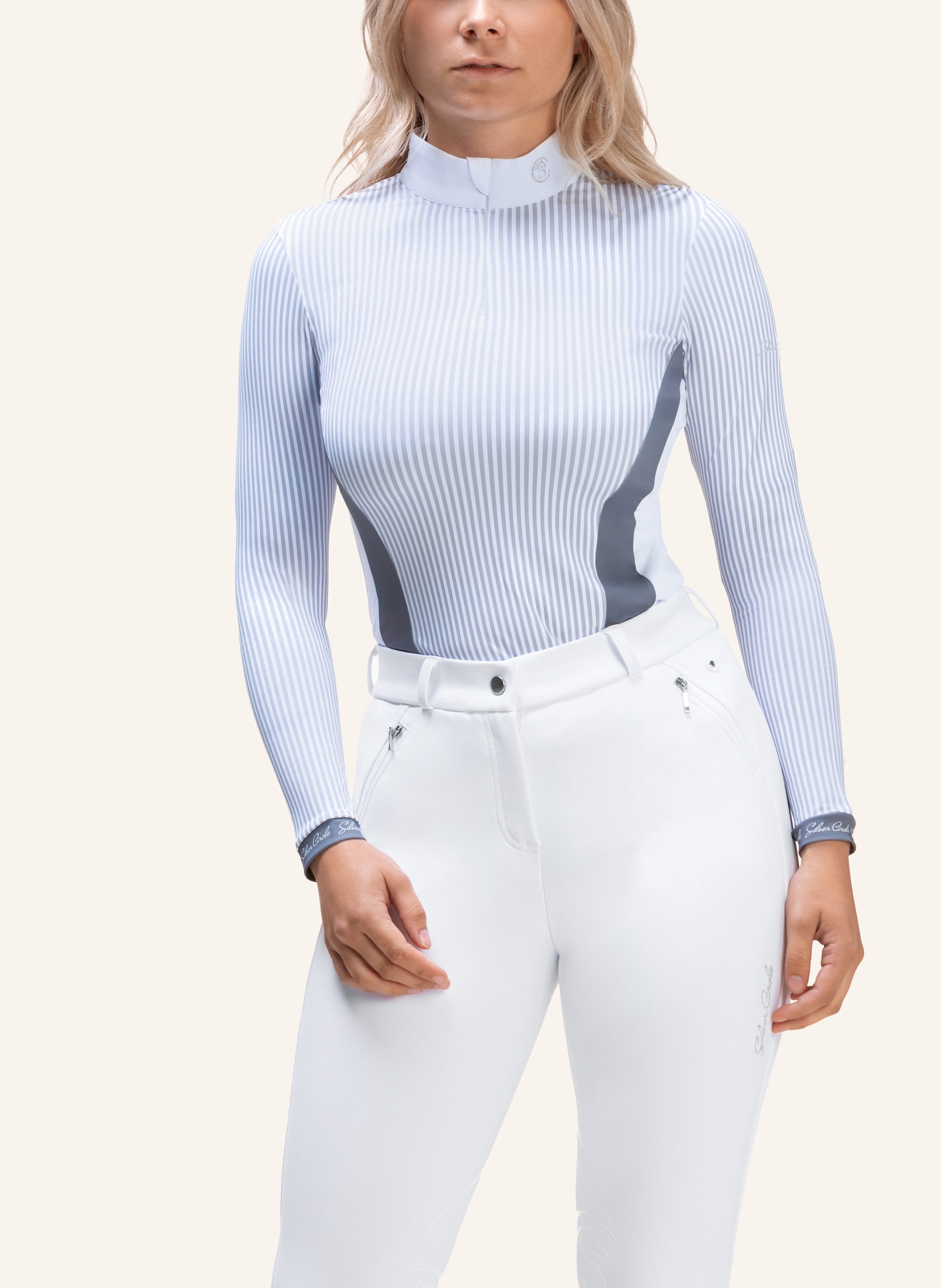 Thumbnail - Silver Circle Turniershirt Chima grau