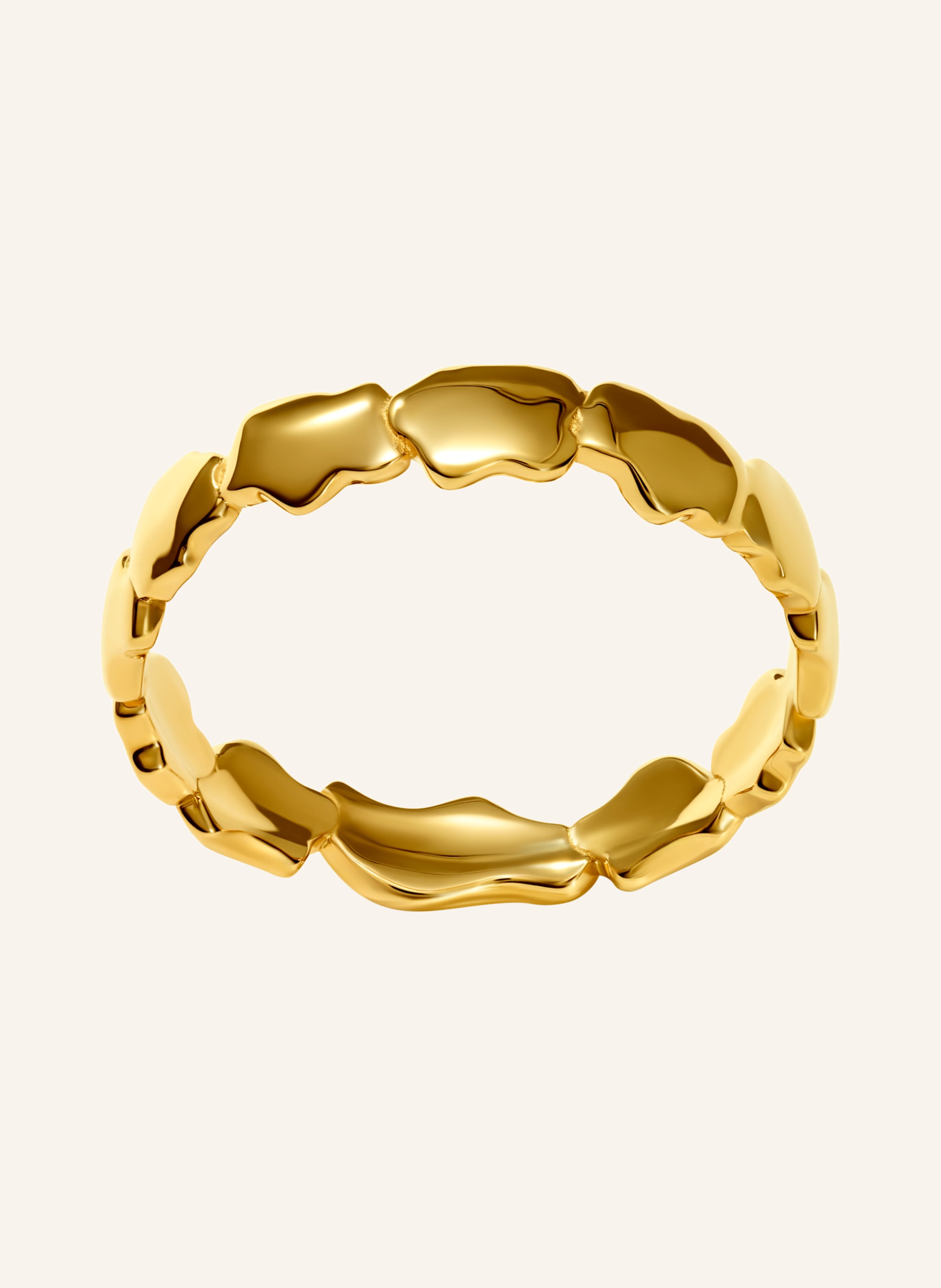 Thumbnail - Vieri Ring Wolken Silhouetten Markant gold