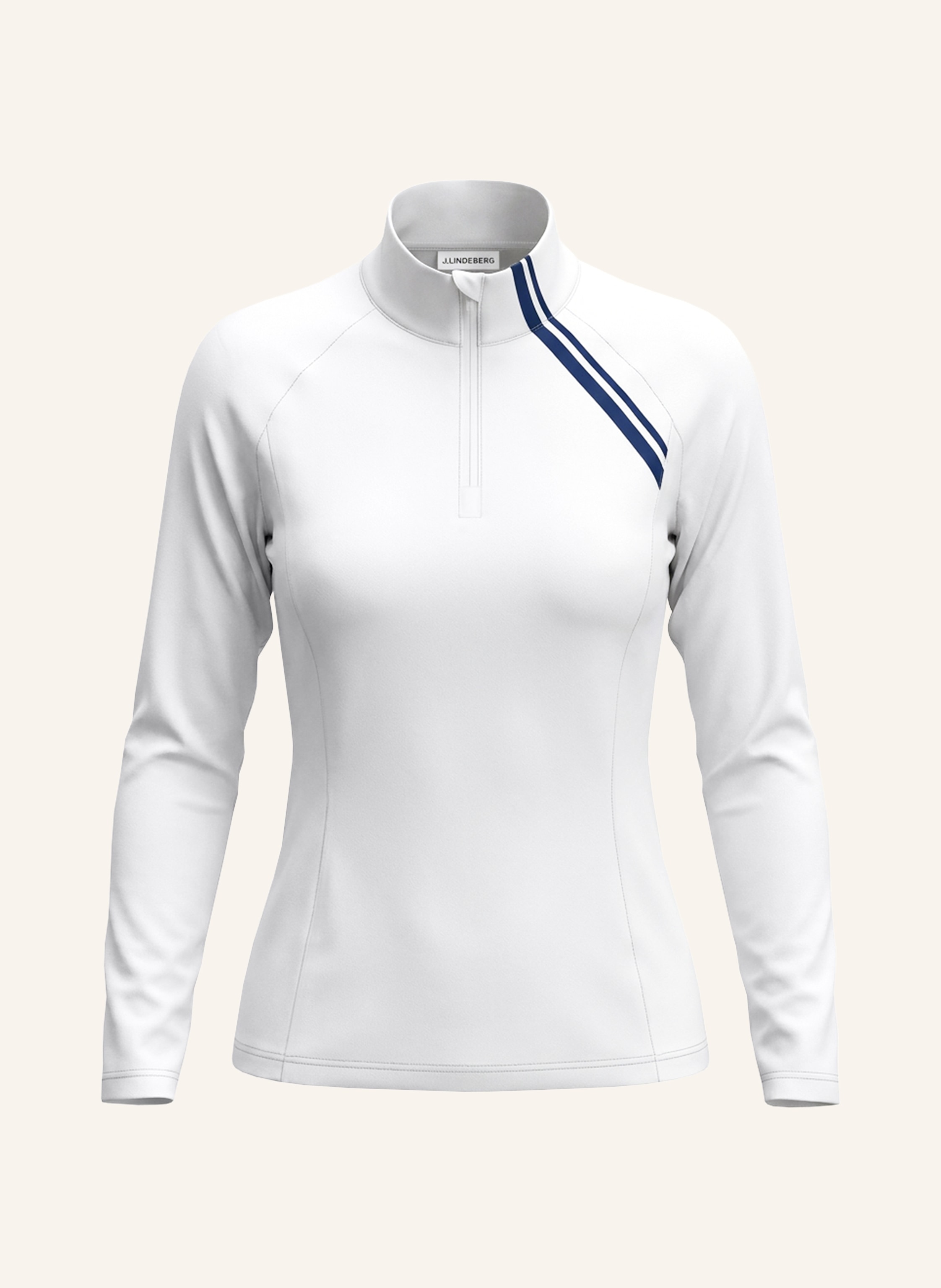 J.Lindeberg Midlayer‑Top weiss