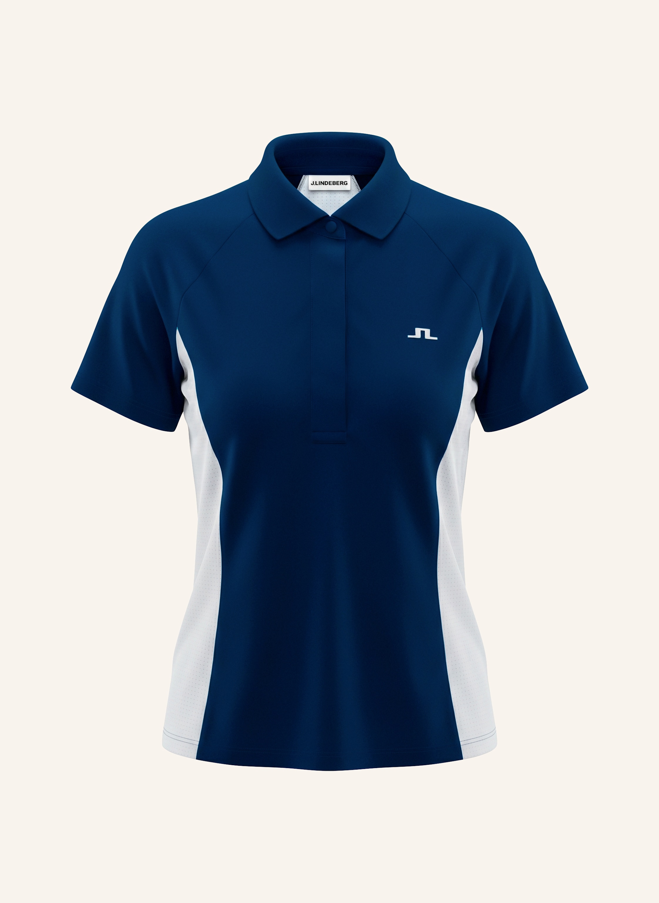 J.Lindeberg Performance‑Polo‑Top blau