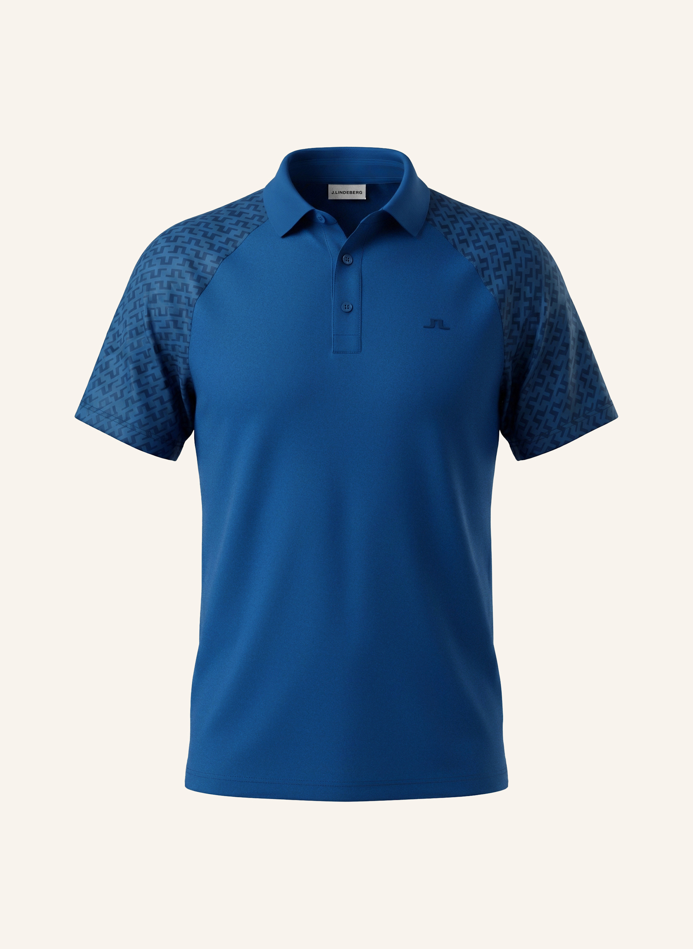 J.Lindeberg Funktions-Poloshirt blau