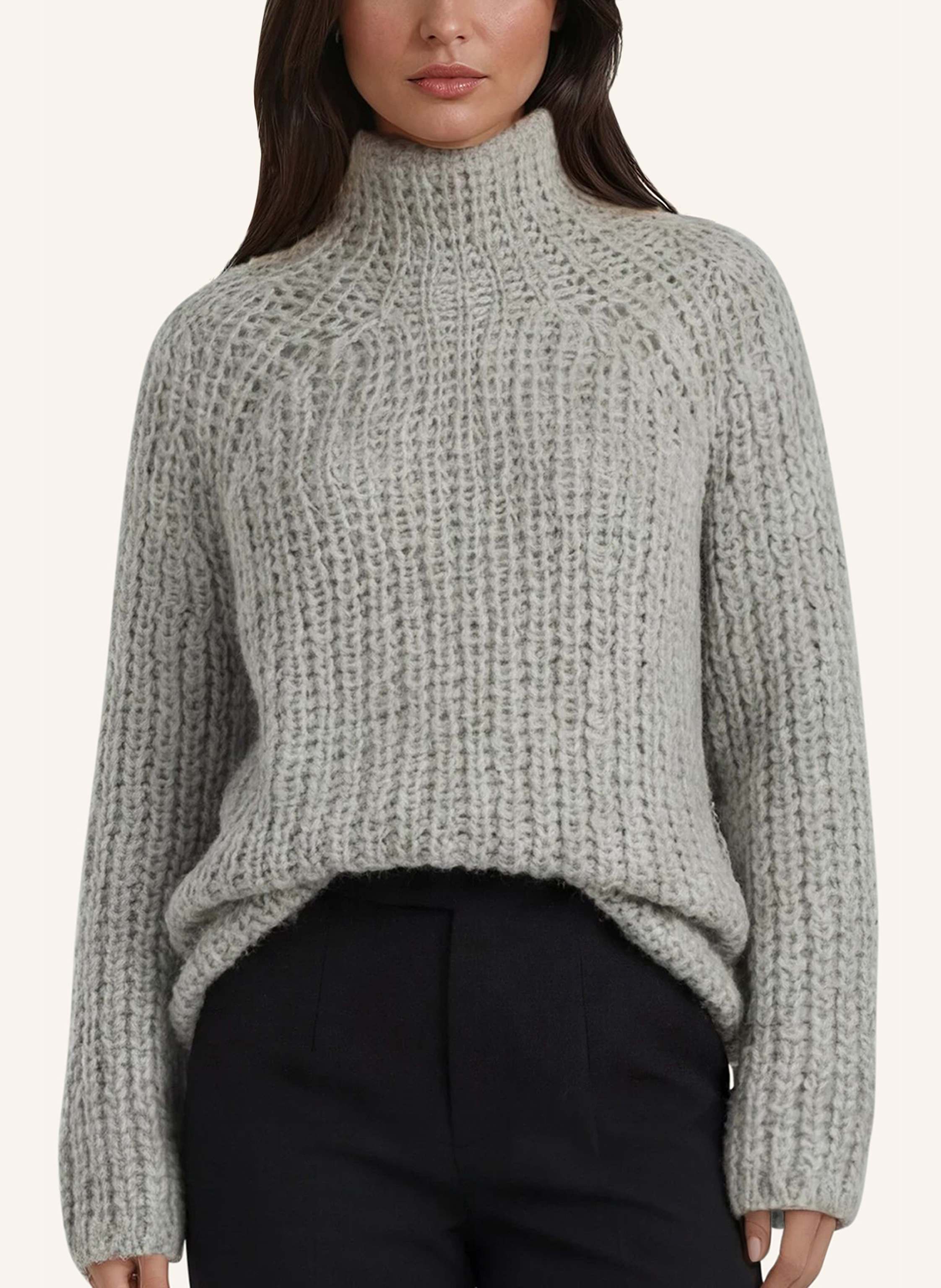 Thumbnail - Douie Pullover Megan Aus Cashmere grau