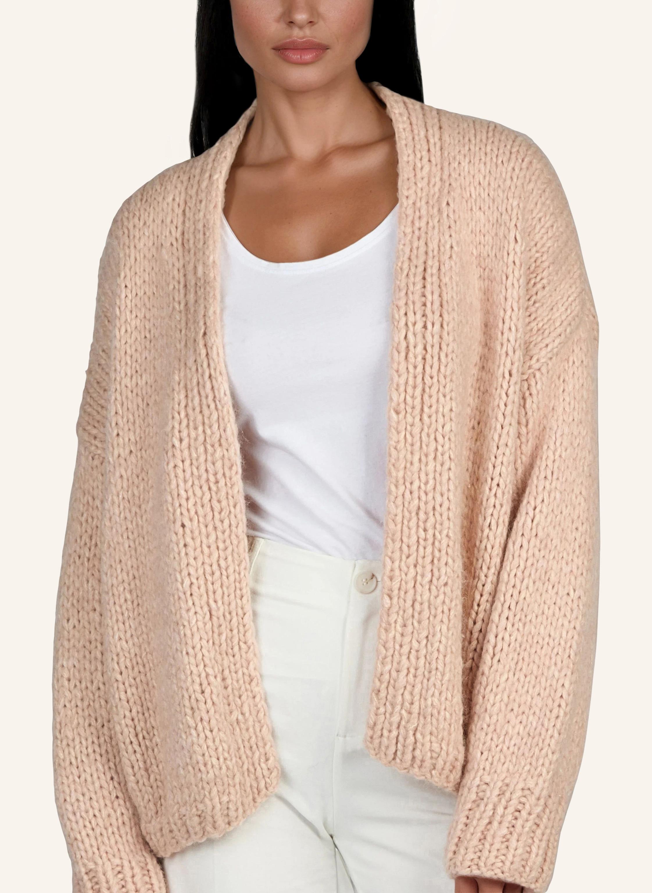 Thumbnail - Douie Strickjacke Dakota Aus Cashmere pink