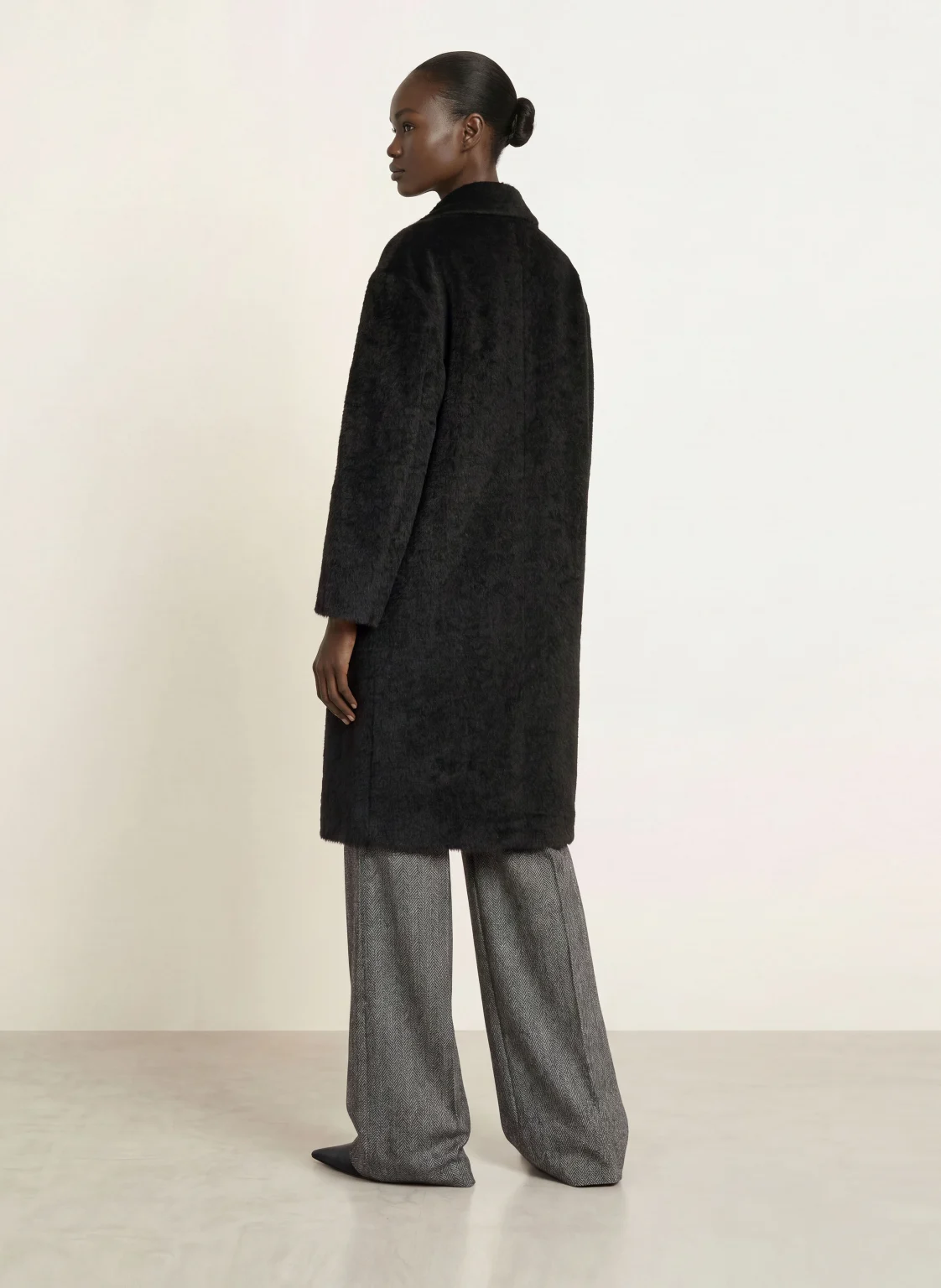 MAX MARA STUDIO 알파카 Kunstfell 코트