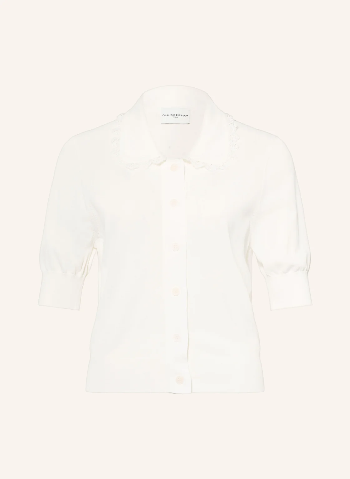 Claudie Pierlot  레이스 니트 자켓