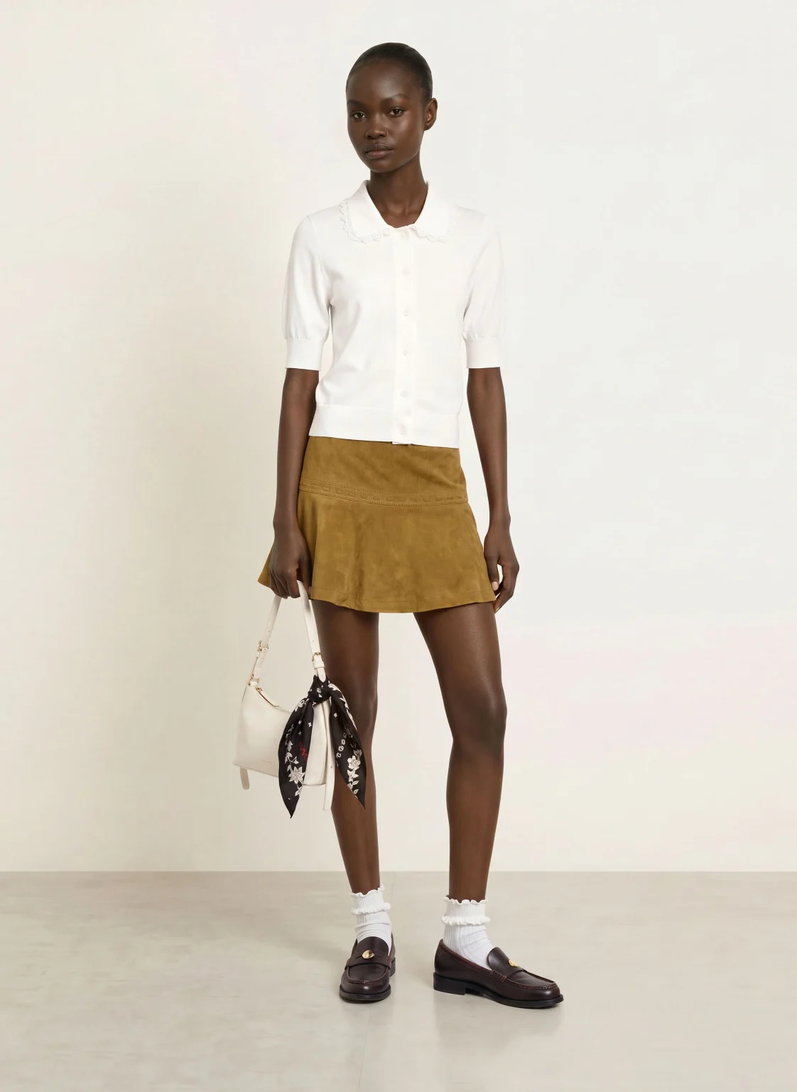Claudie Pierlot  레이스 니트 자켓