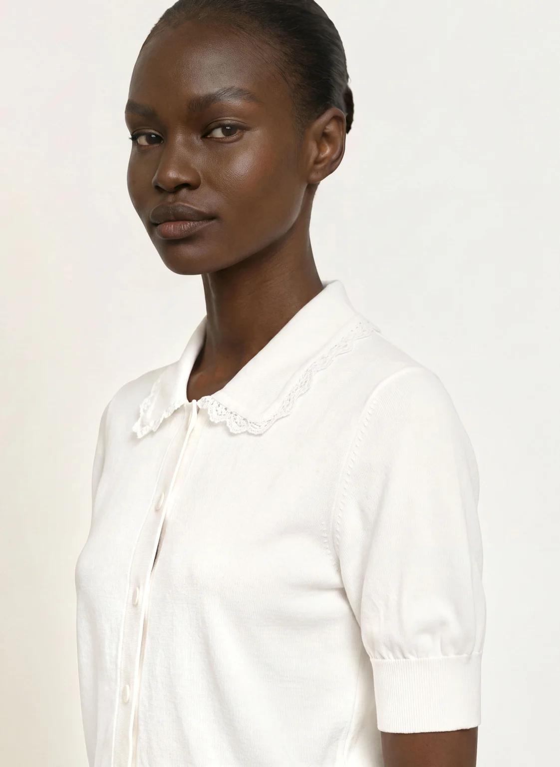 Claudie Pierlot  레이스 니트 자켓