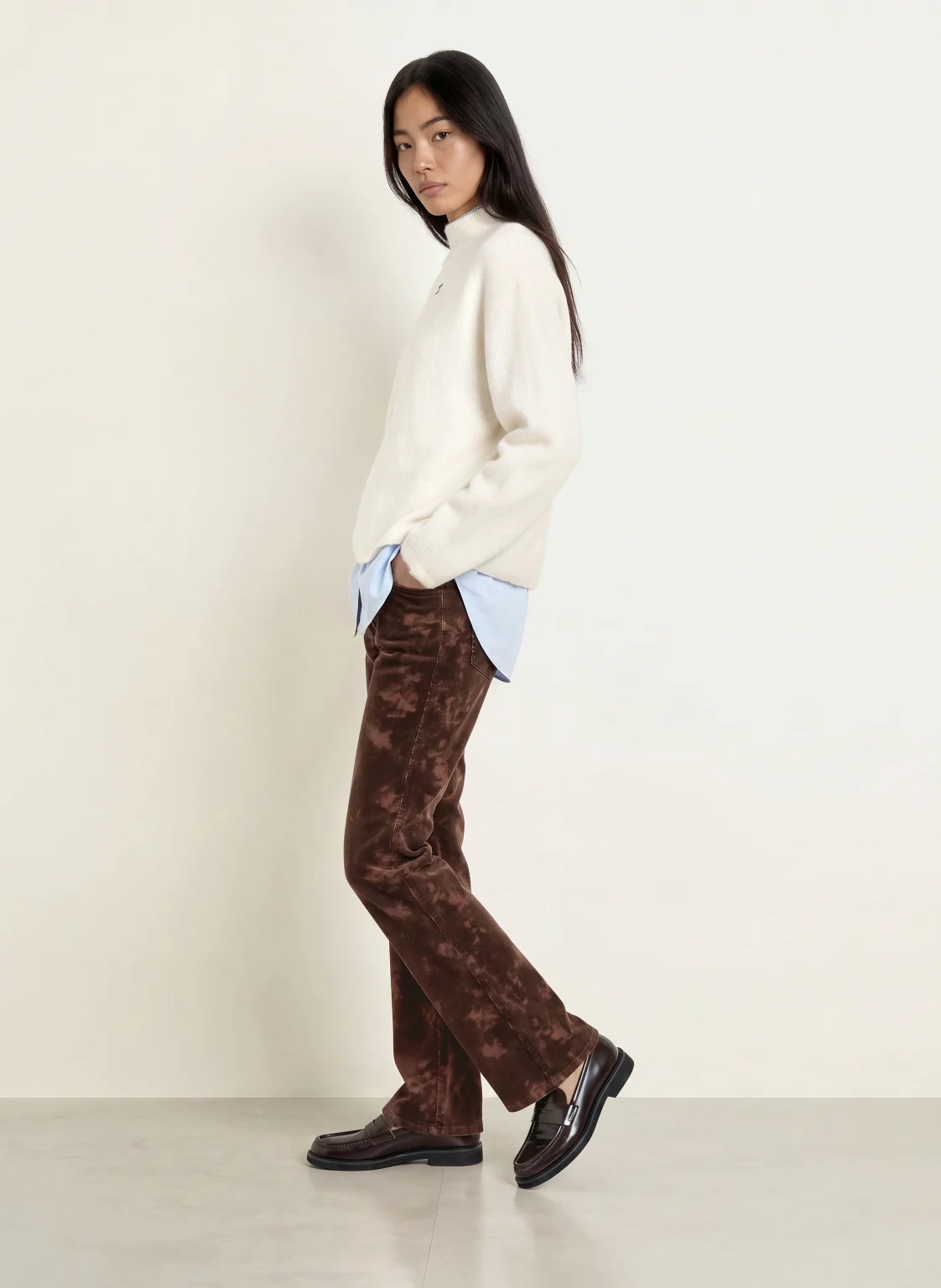 Tommy Jeans 코르드 팬츠 SIA