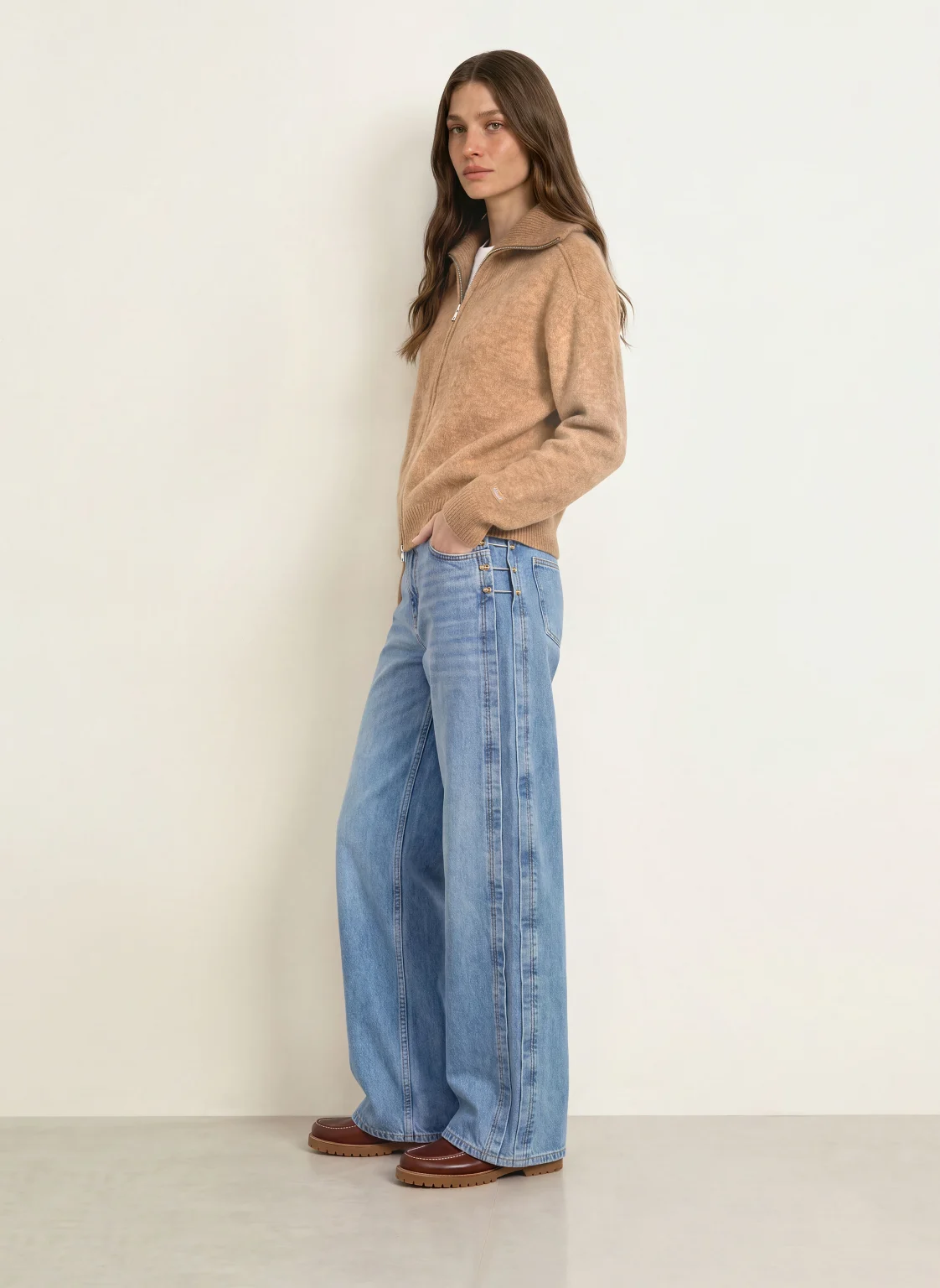 Claudie Pierlot  모헤어 니트 자켓