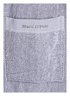 Marc O'Polo Unisex bathrobe MELANGE with hood, Color: GRAY MÉLANGE (Image 1)