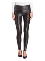 SPANX Shape leggings READY TO WOW in leather look, Color: BLACK (Image 1)