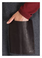 RIANI Strickhülle mit Ledertaschen, Farbe: ANTHRAZIT (Bild 1)