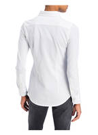 POLO RALPH LAUREN Piqué-Hemdbluse, Farbe: WEISS (Bild 1)