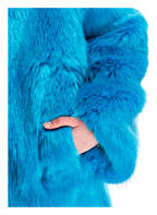 DIANE VON FURSTENBERG Jacke in Fell-Optik, Farbe: BLAU (Bild 1)