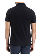 TOMMY HILFIGER Piqué-Poloshirt Slim Fit, Farbe: SCHWARZ (Bild 1)
