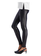 SPANX Shape-Leggings MOTO in Lederoptik, Farbe: SCHWARZ (Bild 1)