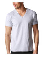 mey V-Shirt Serie DRY COTTON , Farbe: GRAU MELIERT (Bild 1)
