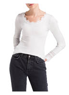 rosemunde Longsleeve mit Seidenanteil, Farbe: CREME (Bild 1)