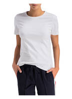 BOVIVA T-shirt with decorative gems, Color: WHITE (Image 1)
