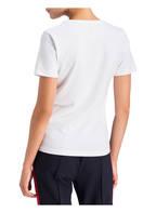 BOVIVA T-shirt with decorative gems, Color: WHITE (Image 1)