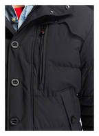 WELLENSTEYN Steppjacke STARSTREAM mit abnehmbarer Kapuze und Kunstfellbesatz, Farbe: SCHWARZ (Bild 1)