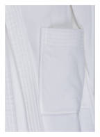 VOSSEN Unisex-Bademantel TEXAS mit Kapuze, Farbe: WEISS (Bild 1)