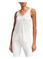 rosemunde Top with lace trim, Color: CREAM (Image 1)