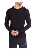 odlo Funktionswäsche-Shirt NATURAL WARM aus Merinowolle, Farbe: SCHWARZ (Bild 1)