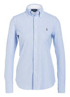 POLO RALPH LAUREN Bluse , Farbe: HELLBLAU/ WEISS GESTREIFT (Bild 1)