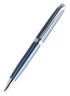 CARAN d'ACHE Ballpoint pen LÉMAN, Color: BLUE/ SILVER (Image 1)