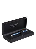 CARAN d'ACHE Ballpoint pen LÉMAN, Color: BLUE/ SILVER (Image 1)